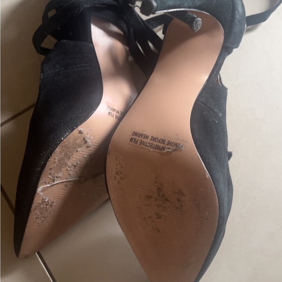 Zu Womens Wrap heals size 8- Colour black - Picture 5 of 5